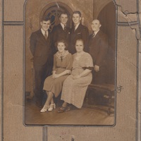 Familieportret van het gezin Taghon