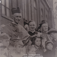 Kardinaal Mercier in Detroit (VS), 19 oktober 1919